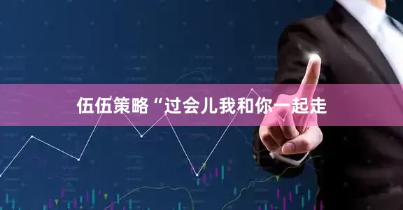 伍伍策略“过会儿我和你一起走